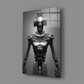 "Humachine" Glass Art  || Designer Collection.